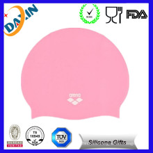 with Food Grade Material Kids Silicone Swim Cap